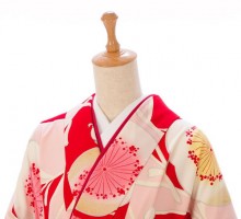 emma×紅一点　大梅に松葉柄の卒業式袴フルセット(赤ピンク系)|卒業袴普通サイズ