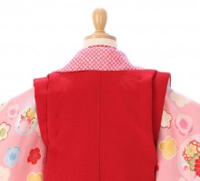 JAPAN STYLE|七五三着物3歳　女の子(被布)フルセット(ピンク系 )|女の子(三歳)　