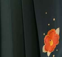 九重|レンタル袴|梅づくし柄の卒業式袴フルセット(白系)|卒業袴(普通サイズ)