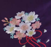 【卒園式袴】水色とピンクのコンビ!　陽気な天使ブランド