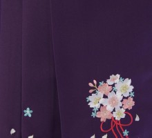 卒園袴|110～120㎝|卒園式袴レンタルフルセット(ブルー系)|女の子(卒園式袴)
