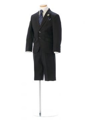 レンタルスーツ男の子 (110cm)  子供フォーマルスーツ(ブラック系)|男の子(スーツ)
