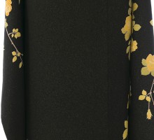 正絹振袖|着物レンタル|153〜165cm|振袖フルセット(黒系)|普通サイズ【2〜12月】
