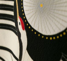 振袖袴|158〜163㎝|振袖と袴のセット|鶴梅|卒業式袴フルセット(白系)|卒業袴(普通サイズ)