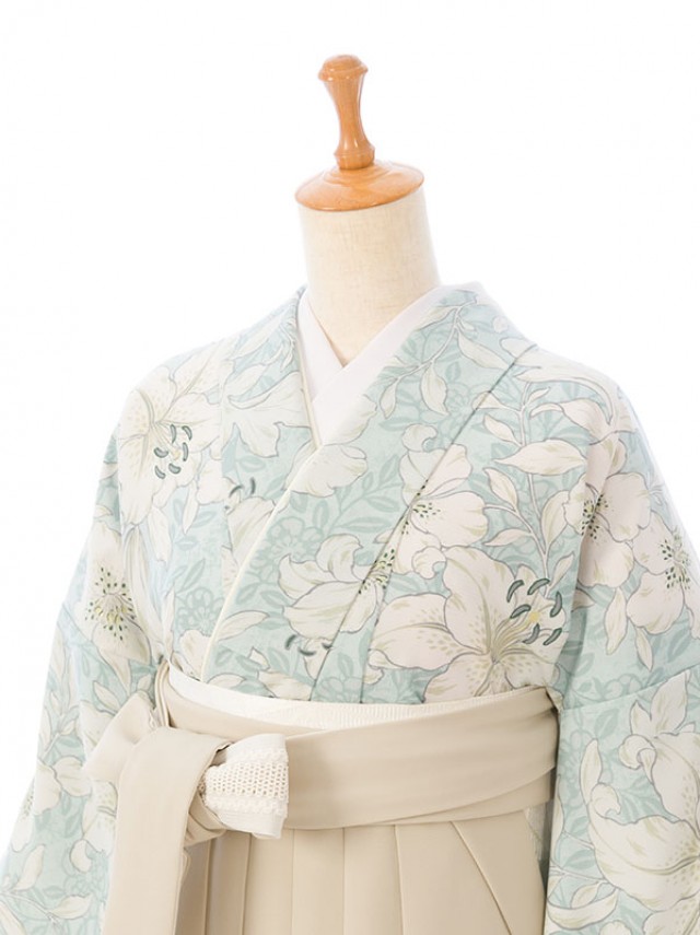 玉城ティナ|卒業袴|158〜163cm|卒業式袴フルセット(ブルー系)|卒業袴(普通サイズ)