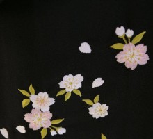 卒業式　四季花柄の卒業式袴フルセット(白系)|卒業袴(普通サイズ)
