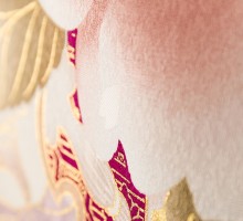 レンタル袴|153〜158cm|卒業式袴フルセット(紫系)|卒業袴(普通サイズ)
