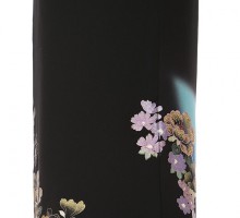 黒留袖|Mサイズ|150〜157cm|7〜13号|正絹|黒留袖フルセット| 黒留袖