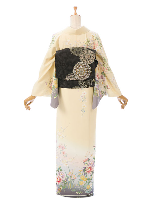 訪問着 身長153-168cm h-261 訪問着|対応身長:153~163cm|ｻｲｽﾞ:7~13号|JAPAN STYLE|#2L752