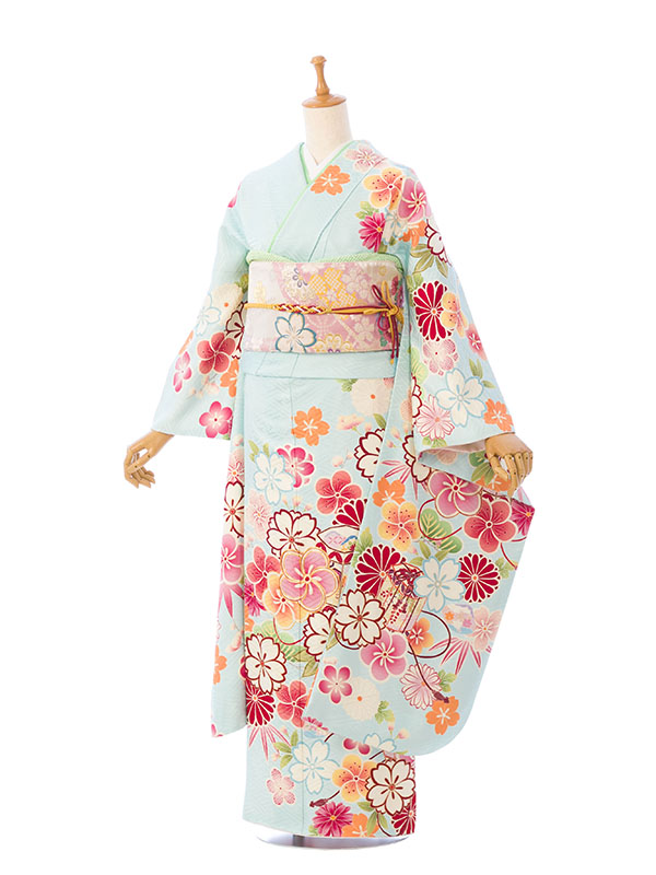 専用 KU1056 振袖 身丈159cm 着物 正絹 十三詣り 成人式 卒業式 KU1056 美品 振袖 身丈159cm 着物 正絹 十三詣り 成人式 卒業式