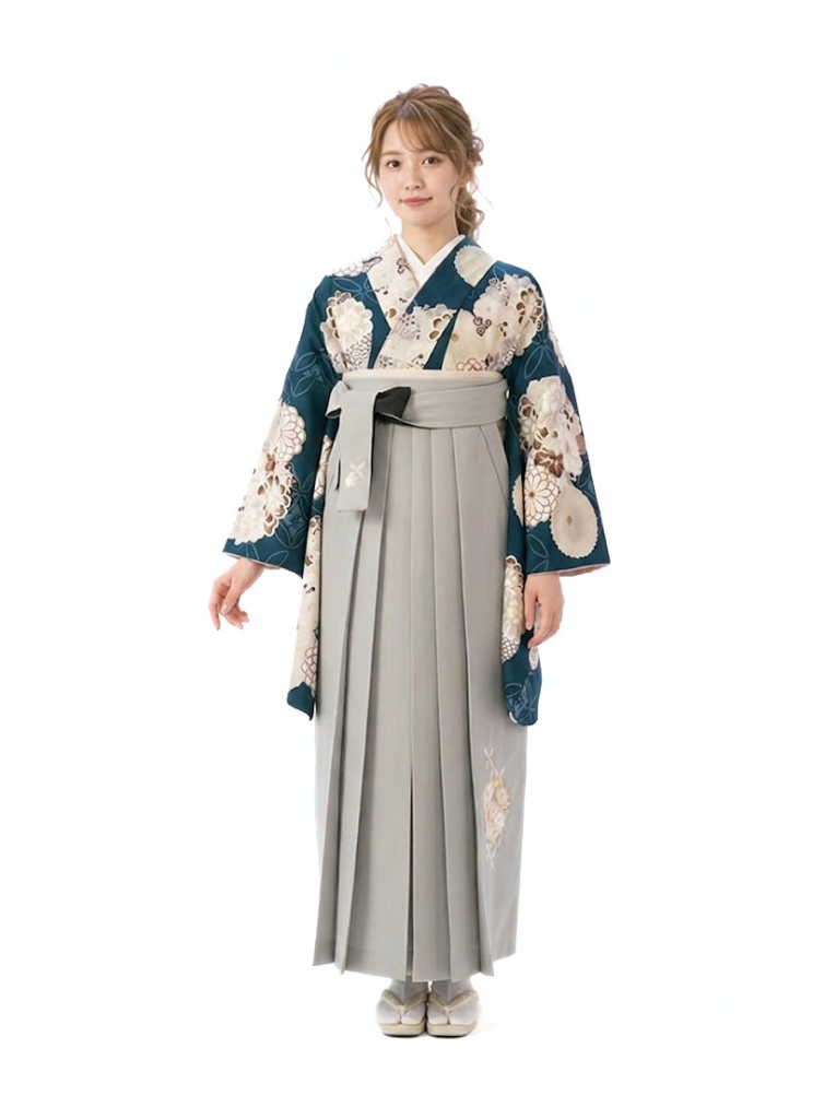 卒業袴|青系|HELD02B|対応身長:163-167cm|ｻｲｽﾞ:7-13号｜全国宅配可の