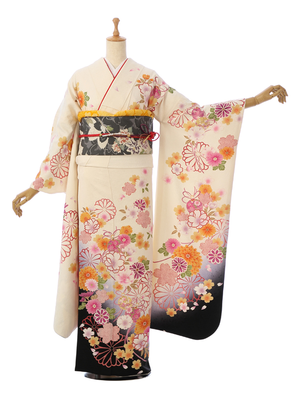 ≪美品≫振袖【395】【155㎝〜165㎝の方用】 ≪美品≫振袖【395】【155㎝〜165㎝の方用】