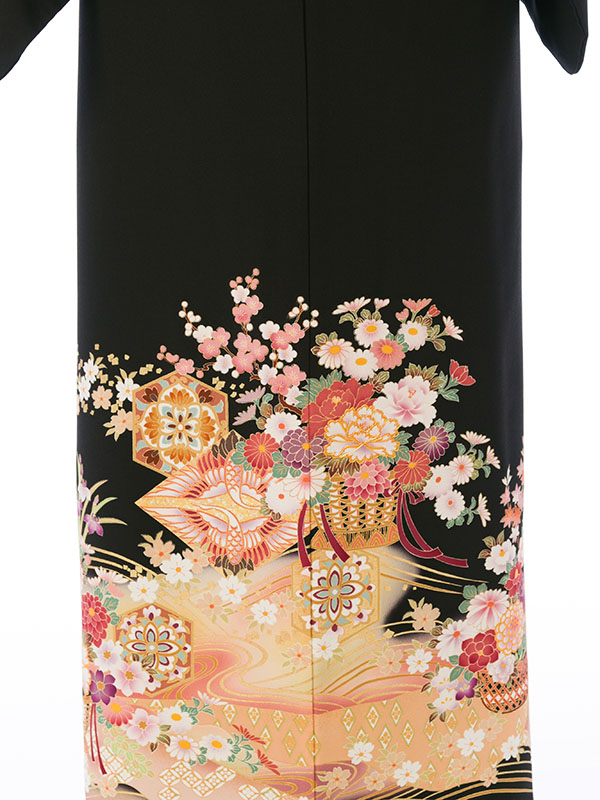 色留袖 身長148-163cm 三つ紋 it-088 - メルカリ