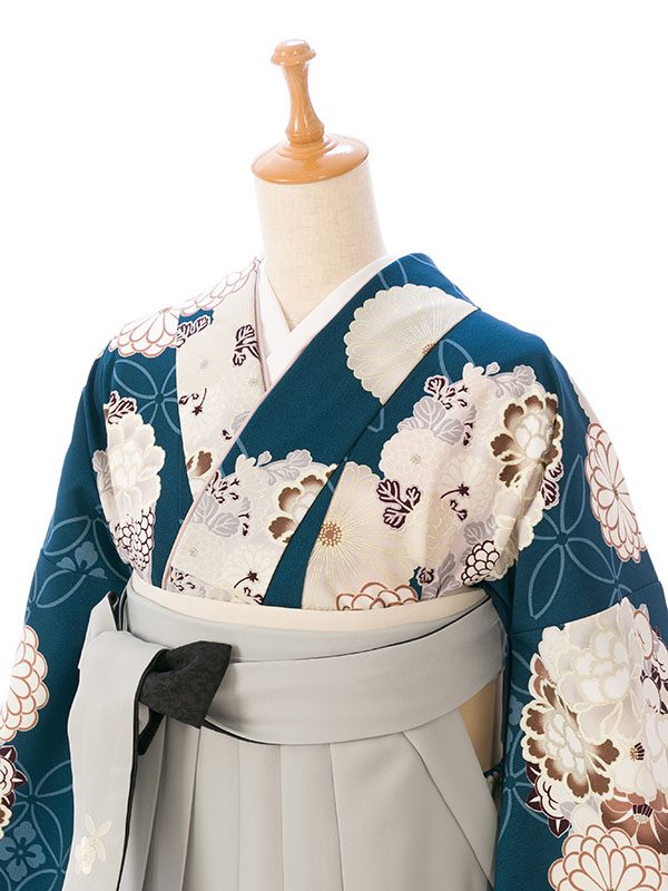 卒業袴|青系|HELD02B|対応身長:163-167cm|サイズ:7-13号|全国宅配 卒業袴|青系|HELD02B|対応身長:163-167cm|サイズ:7-13号|全国宅配