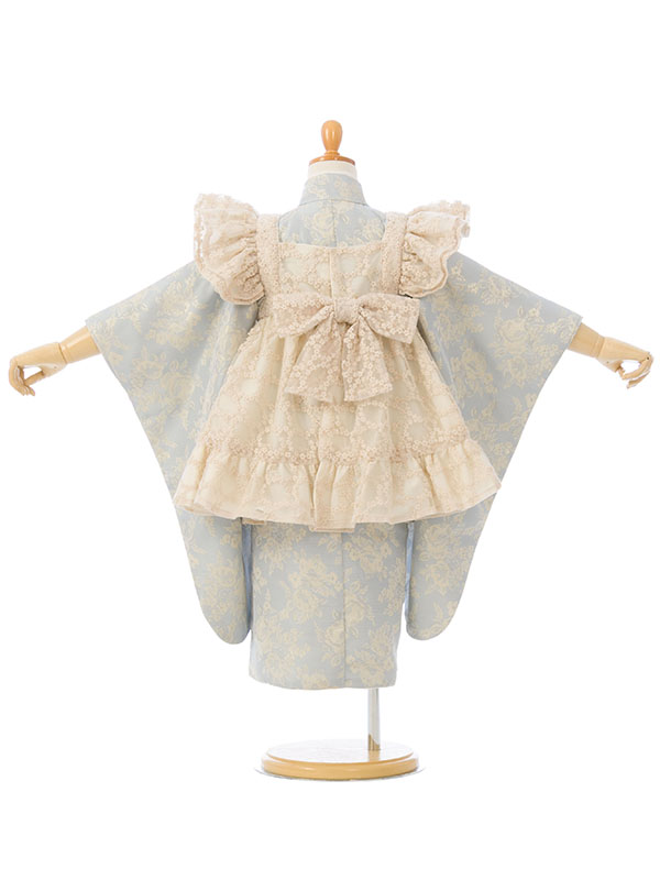 七五三|3歳女児|被布ｴﾌﾟﾛﾝ|上質|対応身長:90~100cm|#HAPH749