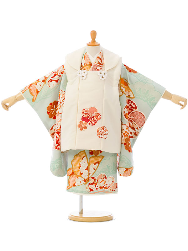 たえちゃん★［流れ星］二部式着物単品 ꕤハンドメイドꕤ 七五三 3歳 たえちゃん☆［流れ星］二部式着物単品 ꕤハンドメイドꕤ 七五三 3歳