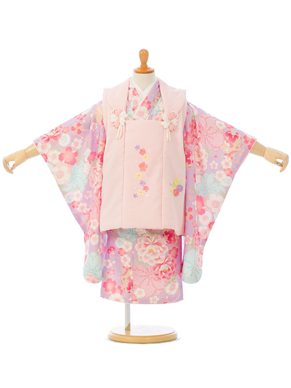 七五三|3歳女児|被布|対応身長:90~100cm|式部浪漫|#HAPH805
