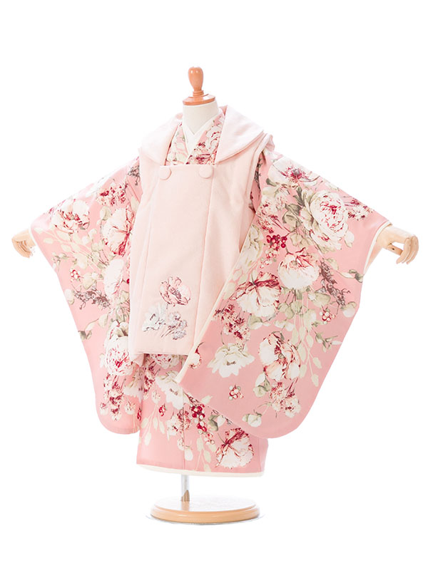 七五三|3歳女児|被布|対応身長:90~100cm|SUGAR KEI|#HAP625A 七五三|3歳女児|被布|対応身長:90~100cm|SUGAR KEI|#HAP625A