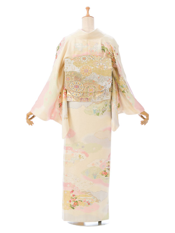 訪問着 身長143-158cm h-057 訪問着 身長143-158cm h-057 - メルカリ