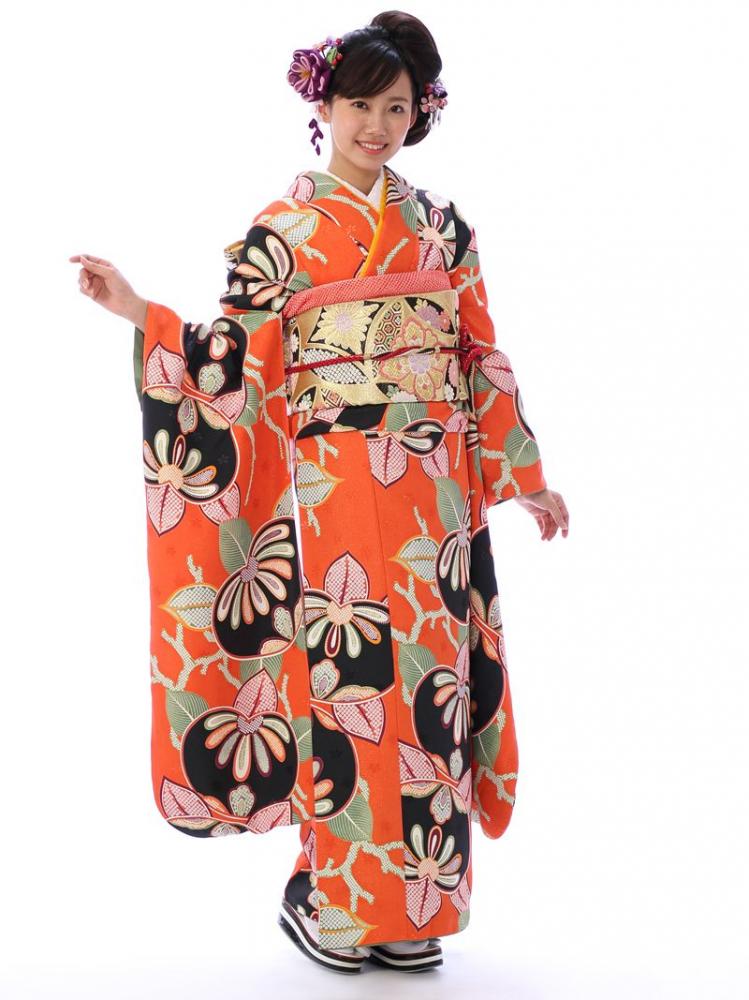 振袖 身長159-174cm オレンジ or-013 HAGJ202000.jpg