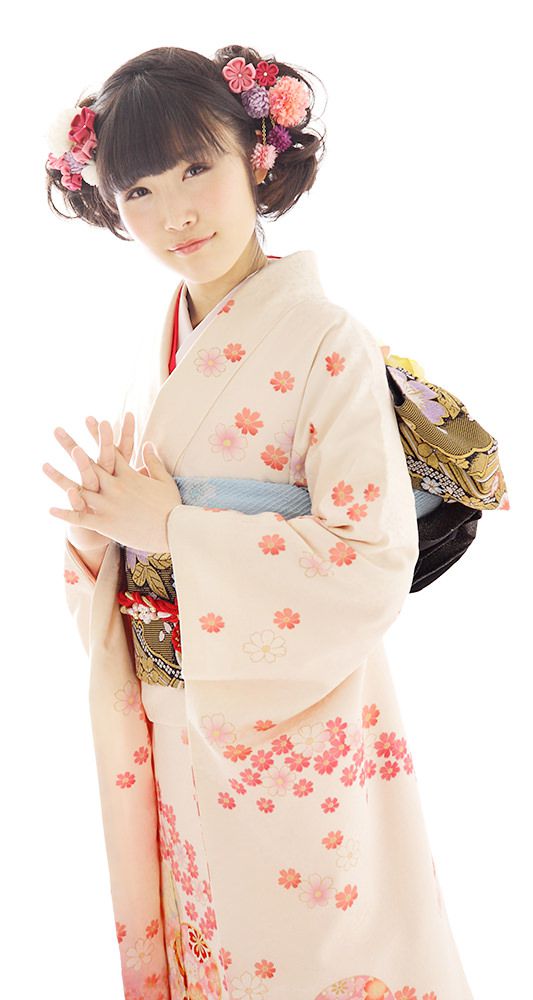 振袖|白系|桜 |5S399|対応身長:153-163cm|ｻｲｽﾞ:7号-13号｜全国