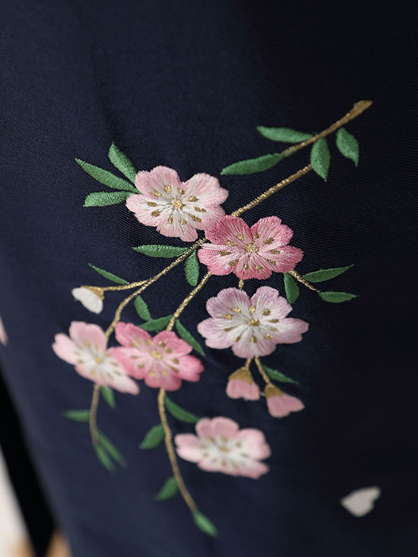 卒業袴|ﾋﾟﾝｸ系|桜|R931|対応身長:153-158cm|ｻｲｽﾞ:7-13号｜全国