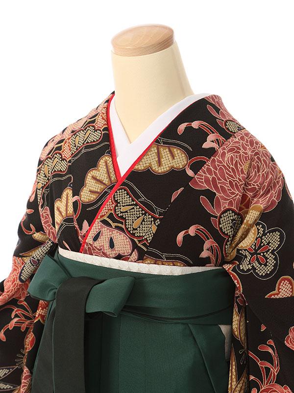 要事前確認　大人用　袴　丈99cm　LLサイズ　anan　卒業式（001rym） 卒業袴|赤系|R1474Q|対応身長:168-173cm|ｻｲｽﾞ:7-13号|JAPAN