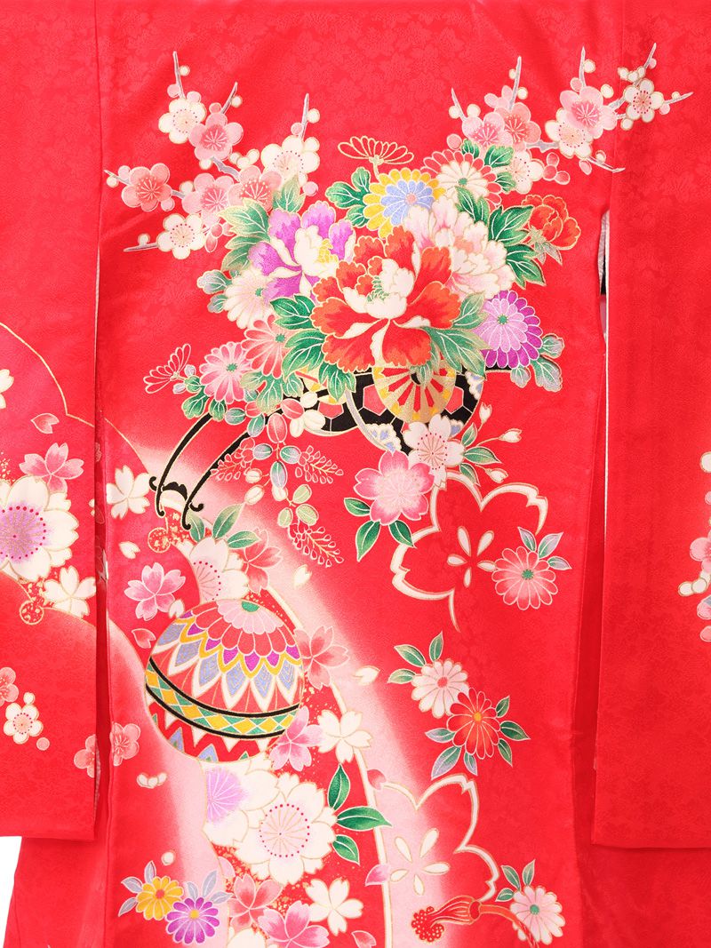 女児産着|お宮参り着物|#E-5N112｜全国宅配可の「e-きものレンタル」