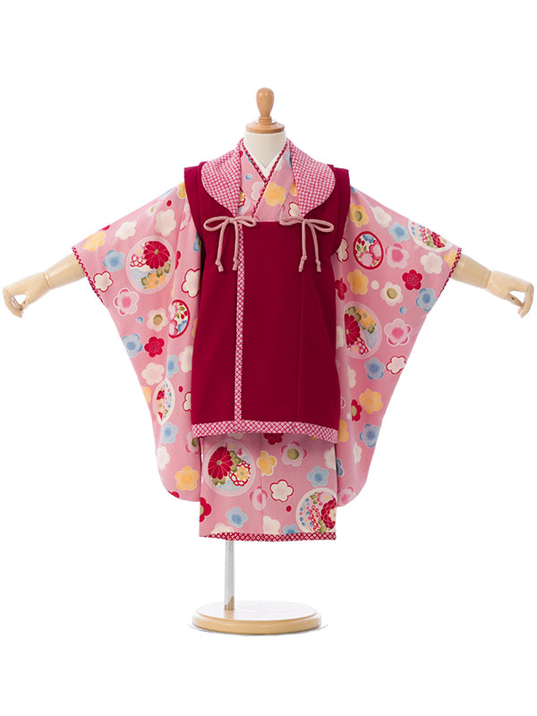 七五三3歳 七五三|3歳女児|被布|対応身長:85~95cm|JAPAN STYLE|#H-84｜全国