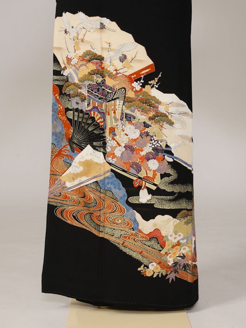 黒留袖|対応身長:148~159cm|ｻｲｽﾞ:7~11号|#haa0230｜全国宅配可の
