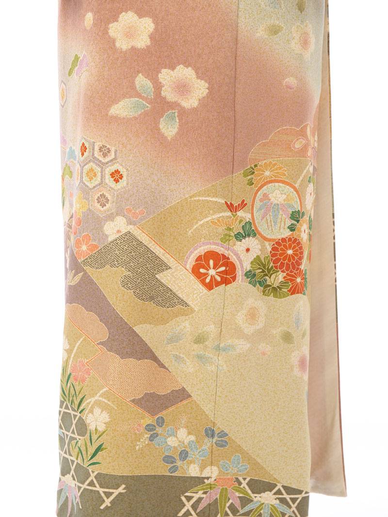 訪問着 身長153-168cm h-265 訪問着 身長153-168cm h-265 - メルカリ