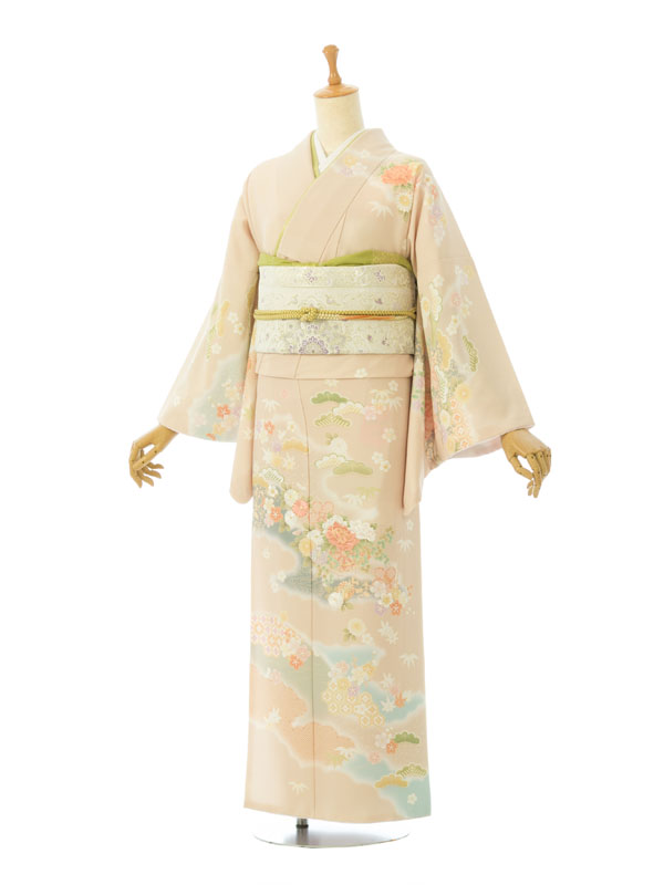 【在庫一掃】 訪問着|対応身長:158~168cm|ｻｲｽﾞ:13~19号|#HAD8634｜全国宅配可 着物・浴衣