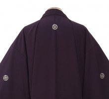 男性用袴 SV111-6-1 紫地|茶袴 赤 氷割