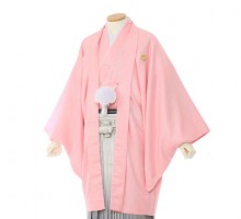 男性用袴 SV51-9-1 ピンクたたき地|銀ぼかし縞袴