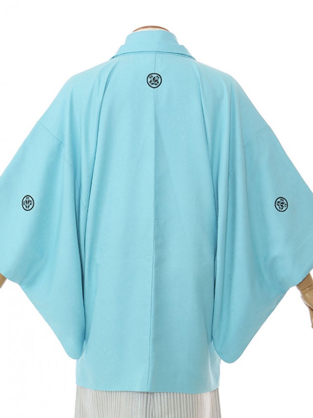 男性用袴 SV8-4-1 水色|銀縞袴