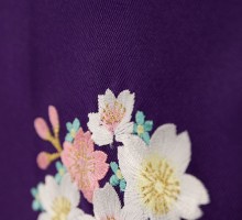 卒園袴|115〜125|卒園式袴レンタルフルセット(パープル系)|女の子(卒園式袴)