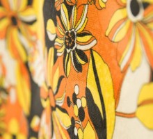 黄色　着物|小花チェルシー柄の卒業式袴セット(イエロー系)|卒業袴(普通サイズ)