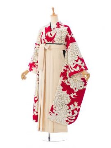 振袖袴|158〜163㎝|和風館|卒業式袴フルセット(赤系)|卒業袴(普通サイズ)