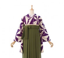 レンタル袴|158〜163cm|レトロ|卒業式袴フルセット(白系)|卒業袴(普通サイズ)