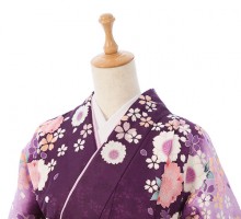 卒業袴|153〜158cm|レンタル袴|卒業式袴フルセット(紫系)|卒業袴(普通サイズ)