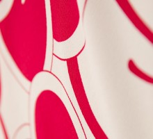 レンタル袴|白地に赤ねじり梅柄の卒業式袴フルセット(白系)(赤系)|卒業袴(普通サイズ)