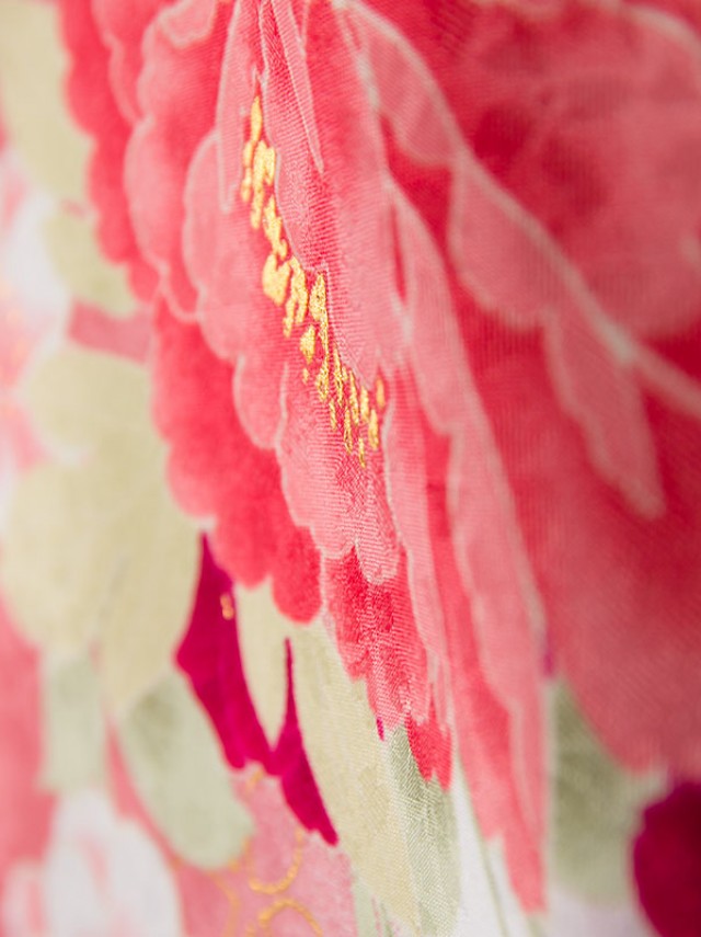 ピンクの花づくし柄の卒業式袴フルセット(ピンク系)|卒業袴(普通サイズ)　