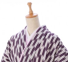 レンタル袴|158～163cm|矢がすり|卒業式袴フルセット(紫系)|卒業袴(普通サイズ)