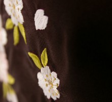 卒業袴|先生|花紋|桜柄の卒業式袴フルセット(グリーン系)|卒業袴(普通サイズ)