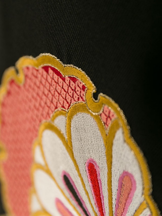 レンタル袴|紅一点|ハイクラス袴セット|卒業式袴フルセット(グリーン系)|卒業袴(普通サイズ)