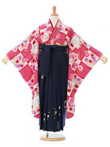 卒園袴|JAPAN STYLE|卒園式袴レンタルフルセット(赤系)(白系)|女の子(卒園式袴)