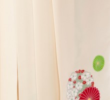 レンタル袴|榛原(はいばら)|矢羽根に梅柄の卒業袴フルセット(パープル系)|卒業袴(普通サイズ)