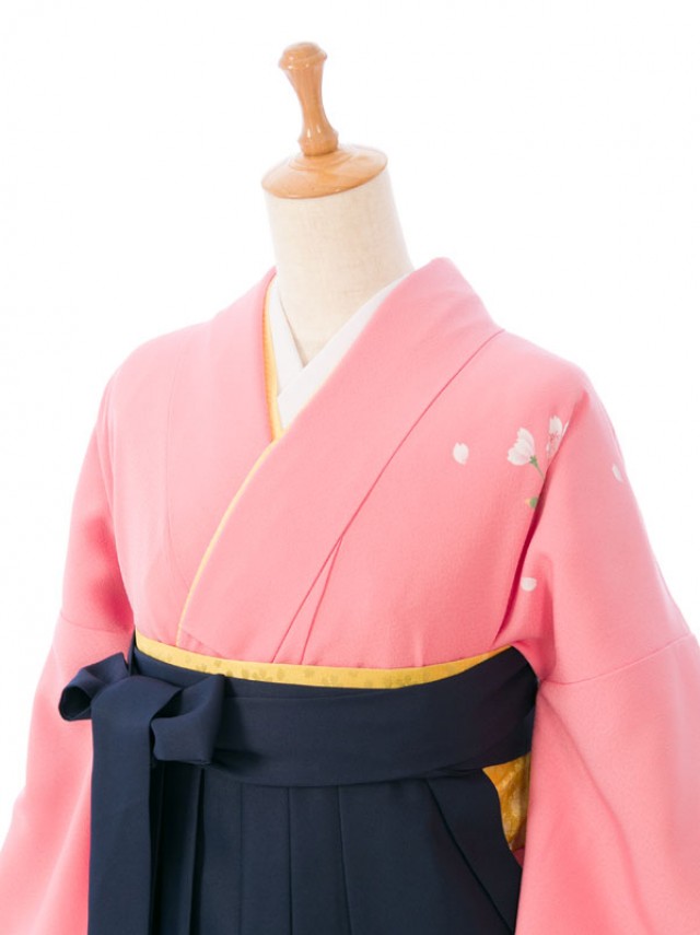先生|158～163㎝|レンタル袴|卒業式袴フルセット(ピンク系)|卒業袴(普通サイズ)