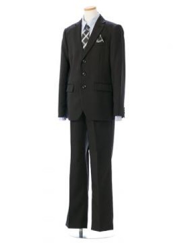 レンタルスーツ男の子 (160cm) 卒業式 フォーマルスーツ(ブラック系)|男の子(スーツ)
