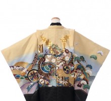 七五三　5歳男の子　羽織袴　　　レンタルフルセット E-5-954